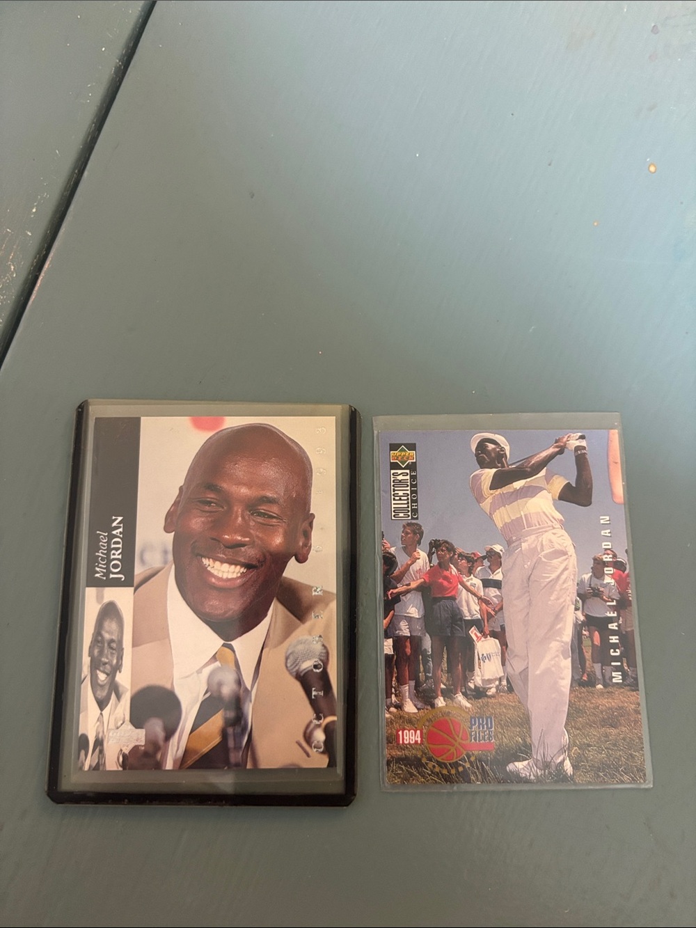 1994 Michael Jordan Sports Trading Cards - Black & White/Tan